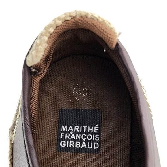 Marithé Francois Gibaud Men's Brown Leather Lace Up Sneakers Size 8.5 - Picture 14 of 16